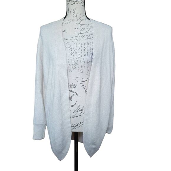 Jessica Simpson Women's Size Large Ivory Super Soft Long Cardigan - Picture 1 of 5